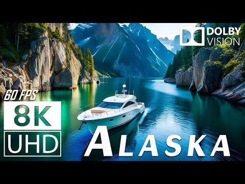 Видео: АЛЯСКА — живописный фильм для релаксации — 8K (60 кадров в секунду) видео Ultra HD