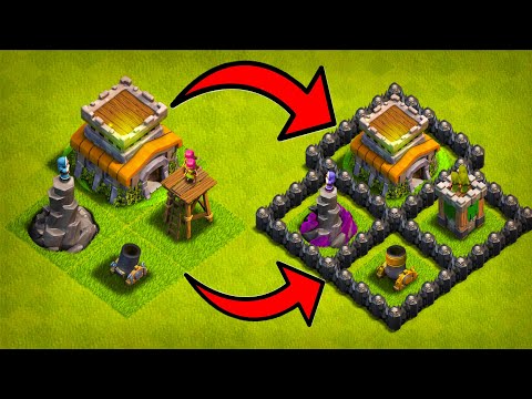 Видео: ПРЕОБРАЗИЛ ДЕРЕВНЮ ЗА ОДНО ВИДЕО ! ФУЛЛ ЗАБОР ЗА СУТКИ ! #НЕДОНАЧУ ! CLASH OF CLANS
