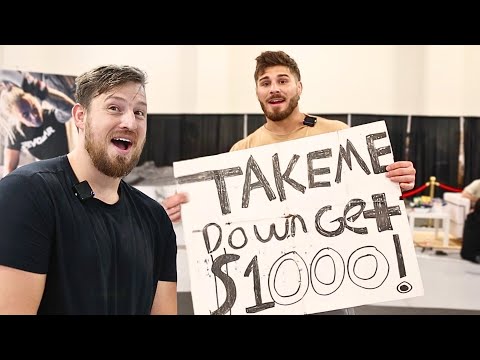 Видео: 1000 долларов тому, кто сможет победить меня на Fightcon!