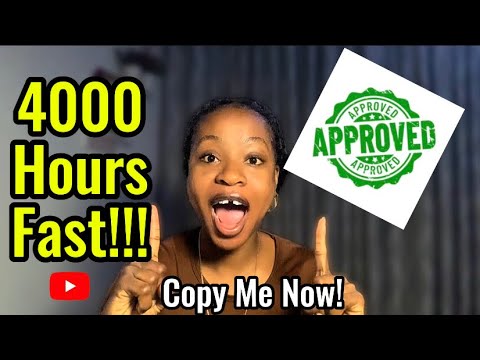 Видео: Получите 4000 часов просмотра за 24 часа, используя этот трюк с YouTube (БЕСПЛАТНО)