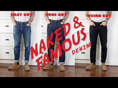 Видео: Naked and Famous Denim: лёгкий парень, настоящий парень, странный парень