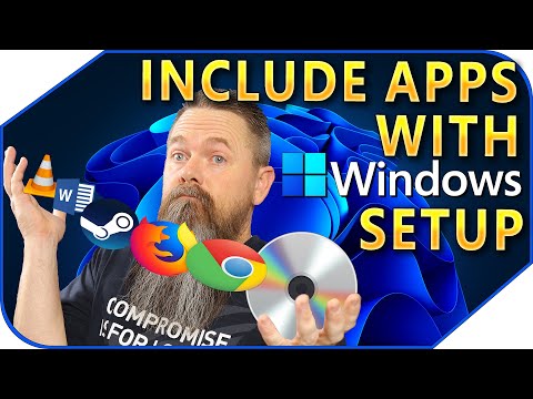 Видео: Предварительно установленные программы с USB-накопителем Windows