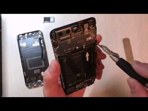 Видео: Huawei P10 замена батарейки | Huawei P10 replacement battery