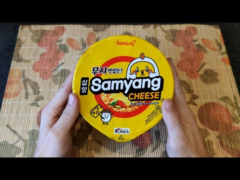 Видео: Корейская лапша от Samyang - сырная