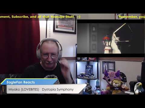 Видео: Реакция EagleFan на композицию Dystopia Symphony (фортепиано) Мияко (LOVEBITES) - Потрясающий тал...