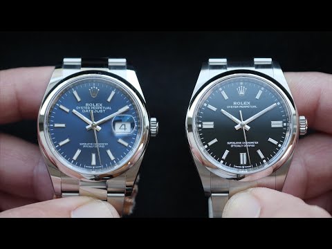 Видео: [4K] Rolex 2020 OP36 против DJ36 — Oyster Perpetual 36 против Datejust 36 | Хафиз Дж. Мехмуд