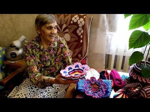 Видео: В гостях у мамы !!!! Моя Мама Рукодельница//Видео-обзор вязаных изделий !!!