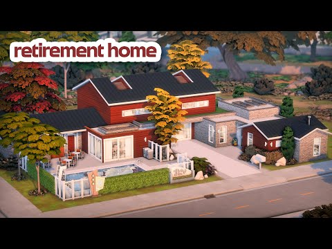 Видео: Дом престарелых 👵🏻 | The Sims 4 Скоростное строительство