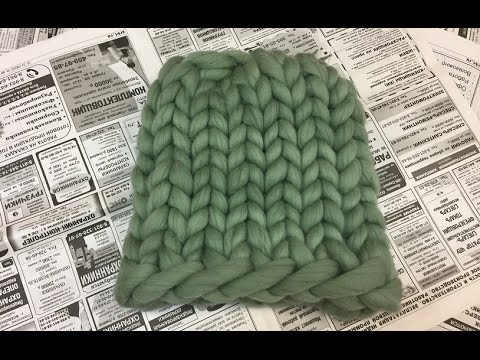 Видео: ШАПКА ИЗ СУПЕР-- ТОЛСТОЙ ПРЯЖИ -- мастерская  ОЛЬГИ ПАВЛОВОЙ.