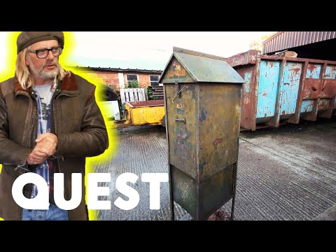 Видео: Генри Коул очарован этим невероятно редким миниатюрным масляным насосом Shell | Shed & Buried