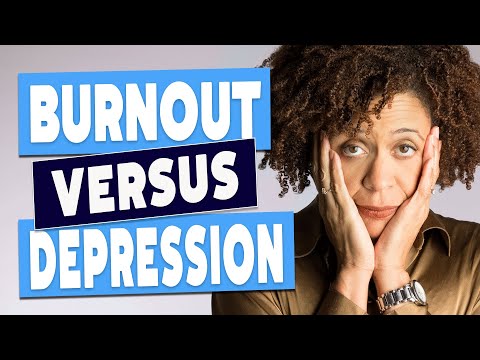 Видео: Burnout Vs. Депрессия - как отличить