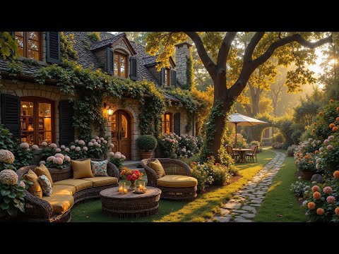Видео: Тихая Осень В Саду — Лёгкий Джаз Для Расслабления И Ощущения Спокойной Энергии С Утренним Кофе