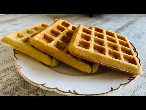 Видео: 	«ИДЕАЛЬНЫЕ ВАФЛИ на завтрак — за 10 минут💥 хрустящие снаружи, мягкие внутри»