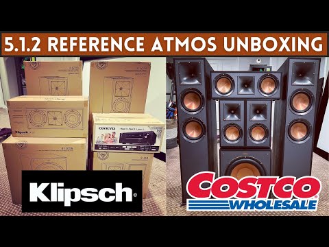 Видео: Бюджетная система Klipsch 5.1.2 Dolby Atmos от COSTCO за 968 долларов! Лучшая цена без коробки!
