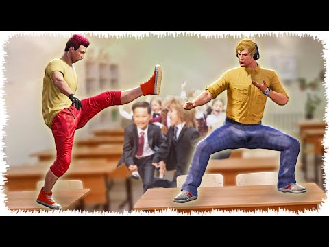 Видео: Бұзық оқушымен төбелесіп қалдым (GTA V)