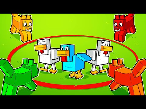 Видео: Цивилизация Мобов Внутри Круга!