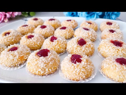 Видео: Эти печеньки тают во рту! вкусный и легкий, быстрый и легкий десерт 😋 #asmr