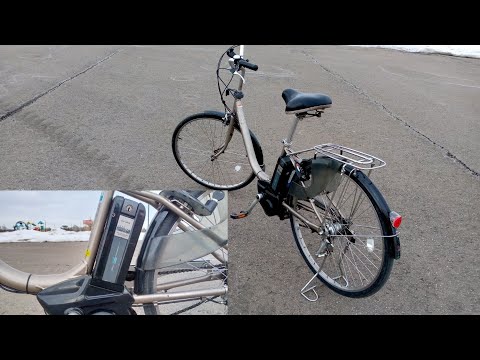 Видео: Обзор Электро Велосипеда YAMAHA PAS NATURA