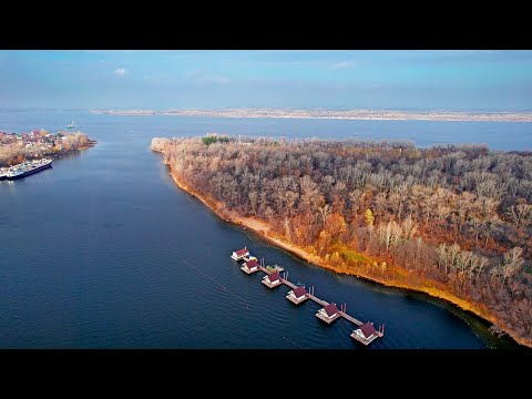 Видео: Коровий остров и протока Сухая Самарка