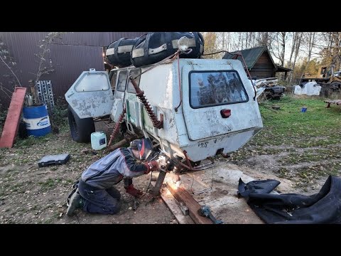 Видео: Уникальный вездеход АРКТИКА. СОБИРАЕМ ЗАНОВО ХОДОВУЮ!