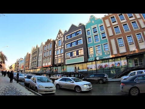 Видео: Новосибирск - Пешком по улице Блюхера 4К