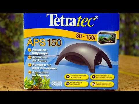 Видео: TETRA APS 150 - Компрессоры для аквариума
