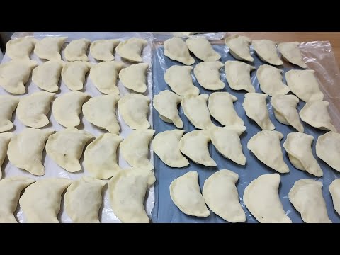 Видео: Вареники с квашеной капустой ,а тесто необычное .