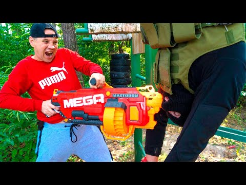 Видео: Nerf GUN. ЖЁСТКO расправился с ВОРОМ...