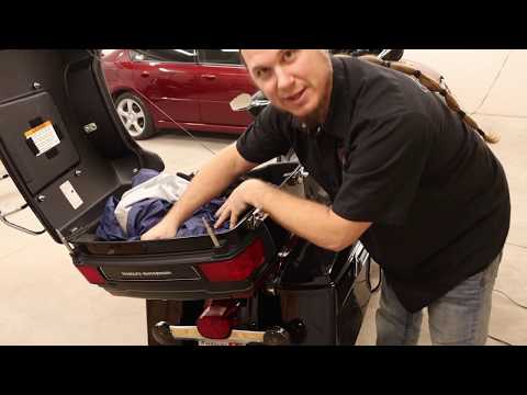 Видео: Съёмный Harley Tour-Pak. Что делать со всеми этими проводами?