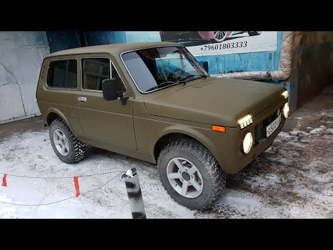 Видео: U-Pol Raptor - Нива Т-34 Хаки