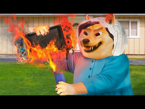Видео: Моя тётя сожгла мою консоль 🔥🎮😭