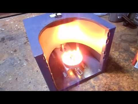 Видео: Очень простой  дизельный примус-отопитель для гаража