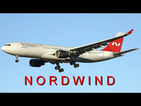 Видео: Airbus A330-200 "Nordwind Airlines" прямые рейсы в Сочи, Санкт-Петербург и Москву.