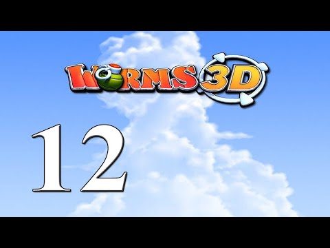 Видео: WORMS 3D Ностальгирующая кампания - В космосе, никто не услышит, как вы чиститесь #12