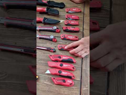 Видео: Ножи Milwaukee.