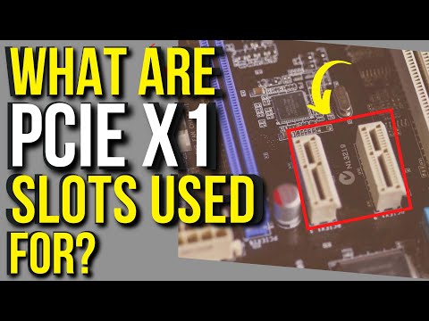 Видео: Для чего используются слоты PCIe x1? | 8 устройств PCIe для слотов x1