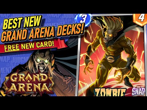 Видео: ЛУЧШИЕ колоды для Гранд Арены для КАЖДОГО чемпиона! Зомби-Часовой БЫСТРО! Marvel Snap