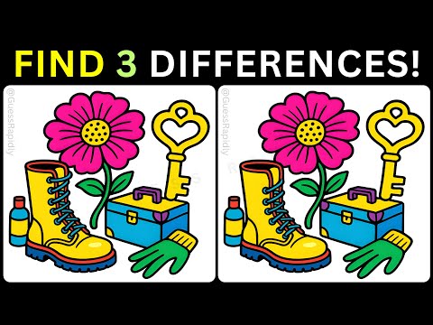 Видео: 👌Три крошечные ошибки — испытание для вашего мозга🎯【#383 Игра-головоломка «Найди 3 отличия»】