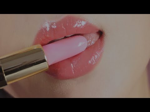 Видео: ASMR Съедобная губная помада Звуки рта