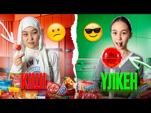 Видео: ҮЛКЕН VS КІШІ #bizdebaribar