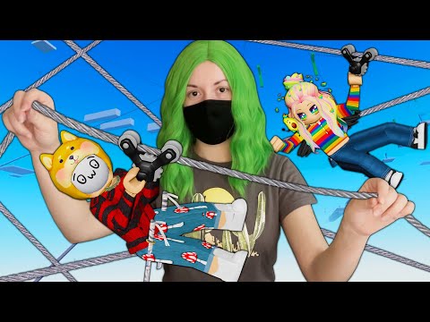 Видео: ЛЕТАЕМ В ОББИ НА ЗИПЛАЙНАХ! Roblox Zipline Obby