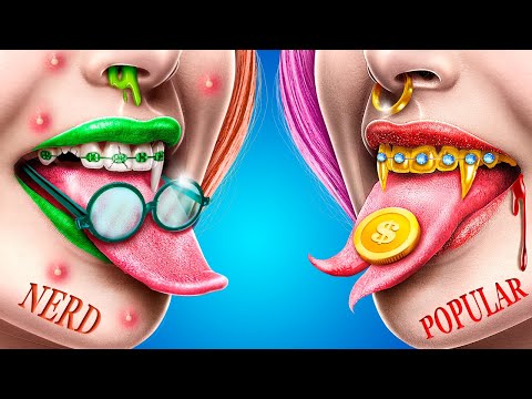 Видео: Как стать вампиром! Экстремальное перевоплощение в вампира с гаджетами!