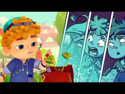 Видео: Хлоп прекрасный 🌱 Вася приручил росянку! — 69 серия — Сказочный патруль ⏳ Хроники чудес