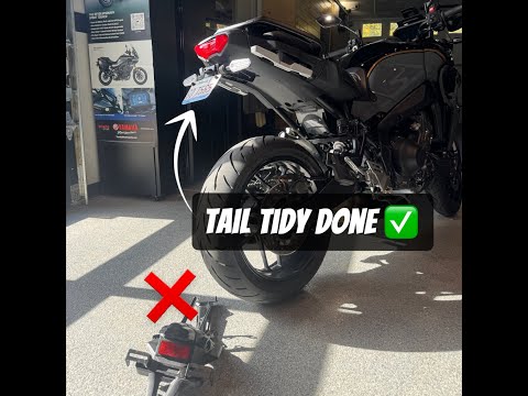 Видео: Как установить задний бампер на Yamaha Tracer 9 GT+ 2024 года (пошаговое руководство J-Tech)