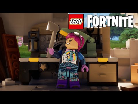 Видео: ВЫЖИТЬ В LEGO Fortnite  день 2