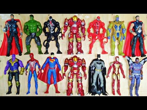 Видео: Видео распаковки супергеройских игрушек, магического танца, Человека-паука, Халка, Капитана Амери...