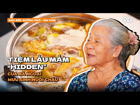 Видео: «Скрытый» магазинчик хого бабушки, которая зарабатывает на жизнь, чтобы вырастить внуков в Биньтх...