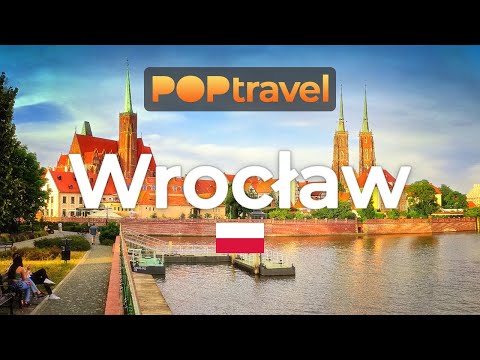 Видео: ВРОЦЛАВ, Польша 🇵🇱 - Прекрасный летний тур - 4K HDR с субтитрами