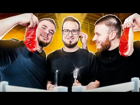 Видео: ПРИГОТОВИЛИ ДЛЯ COFFI СТЕЙКИ ИЗ МРАМОРНОЙ ГОВЯДИНЫ / ФУДБАТЛ НА НАКАЗАНИЕ!