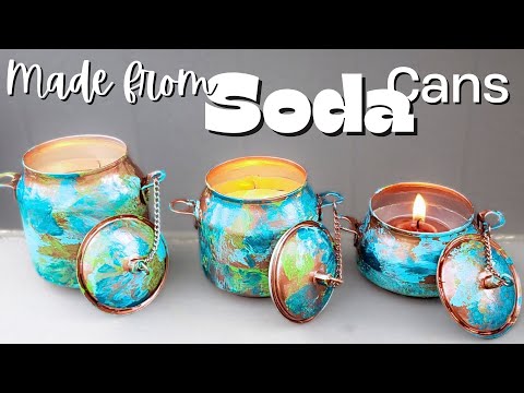 Видео: Я только что сделал этот проект с алюминиевой банкой, он лучше оригинала